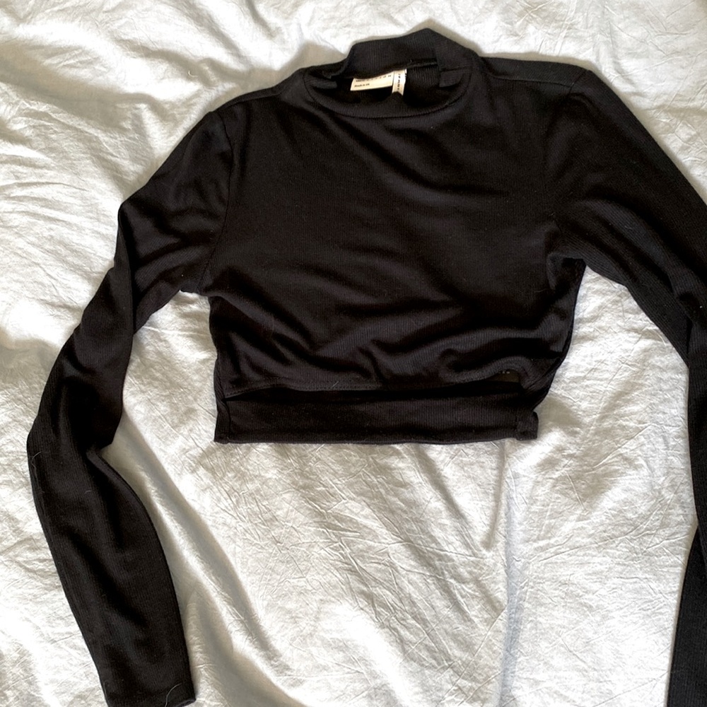 Asos crop too long sleeve